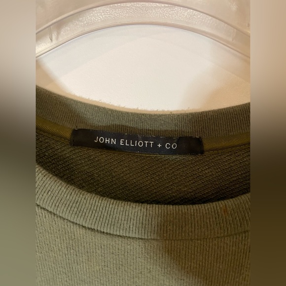 JOHN ELLIOTT FISHTAIL CREWNECK SWEATER SIZE 3 (M) - Picture 3 of 5